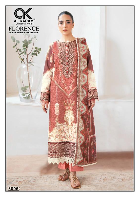 AL karam florence vol-8 designer salwar suit wholesaler in durg